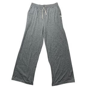 Vuori Gray Wide-Leg Track Pants